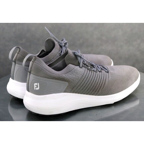 FootJoy Flex XP Men\'s Spikeless Golf Shoes Size 11.5 Gray 56273 main image 9